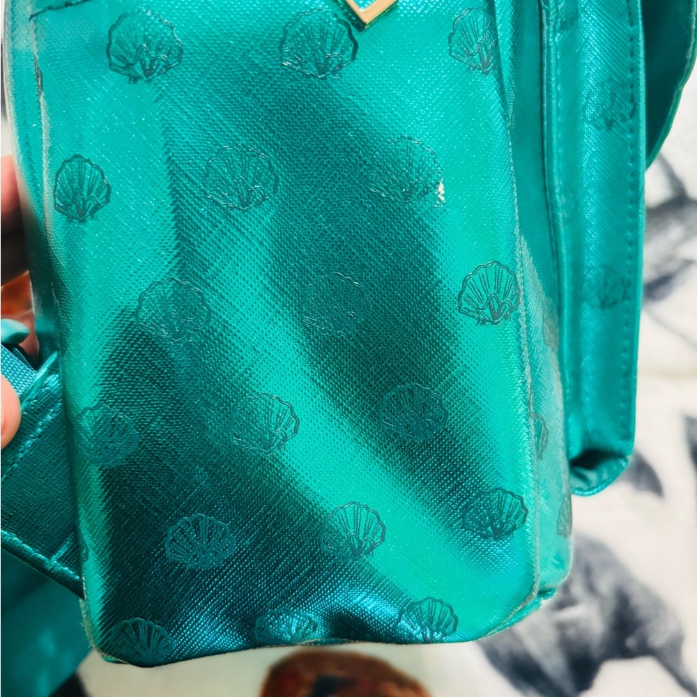 Teal Mermaid Mini Backpack - Picture 6 of 8